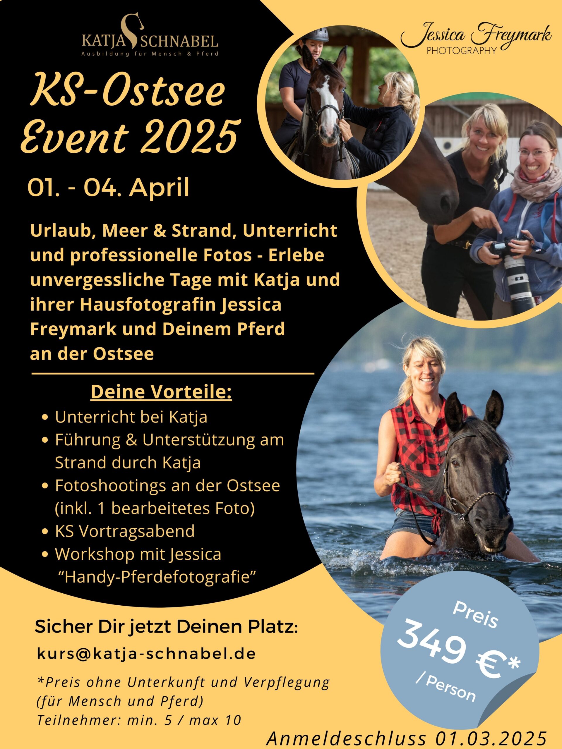 Poster mit allen Infos zum KS Ostsee Event